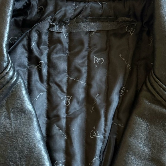 Vintage Italian Leather Coat - Picture 5 of 6